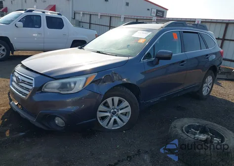 2015 Subaru Outback 2.5I Premium z USA, uszkodzony, nr VIN 4S4BSACC6F3332834